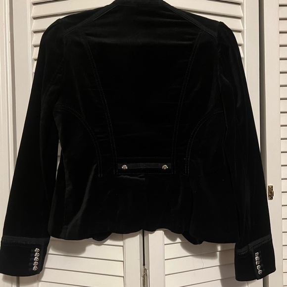 Black Velvet Jacket - Picture 2 of 3